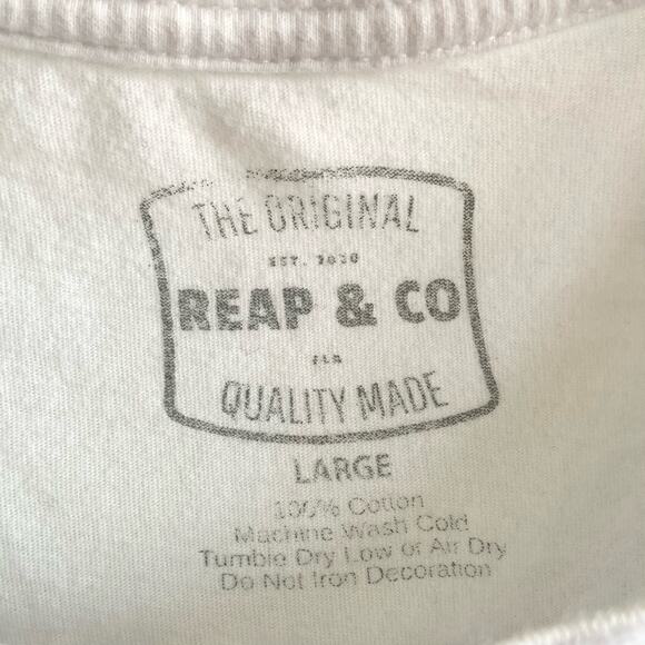 Reap & Co Barbershop Large Back Graphic T Shirt - Picture 5 of 5